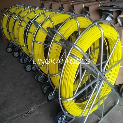 Fibreglass Rodder trahens Electrical cable per Conduit Longitudo 300mm