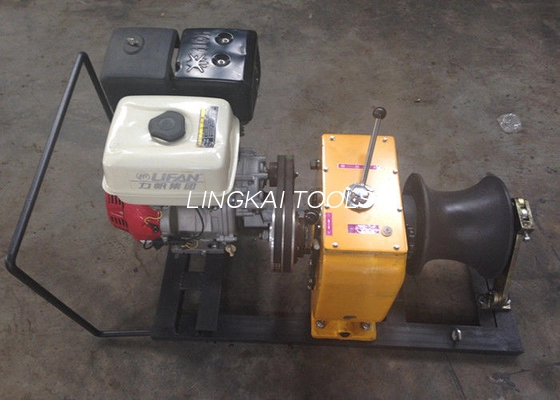 Petrol Driven 5 Ton Casio Winch / Gasoline Portable Capstan Winch