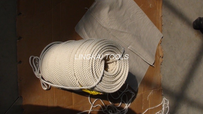 Texere Sericum Insulated Funem Light Weight Construction Safety Funem enim caput linea Stringing