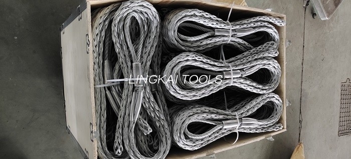 SLW Model Conductor ACSR Grip Sock Wire Mesh Joints Conductor Mesh Socks Conductor