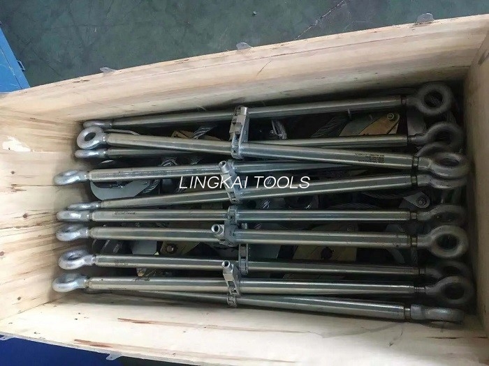 Turrim Erection Tools Steel Turnbuckles ad tradendam lineam Operationis