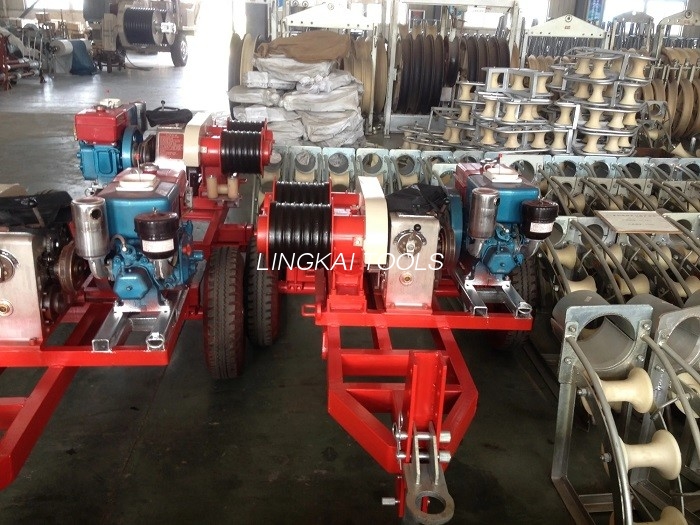 Turris Erection Equipment 5 Ton Motorised trahens Winch JJCS-50T