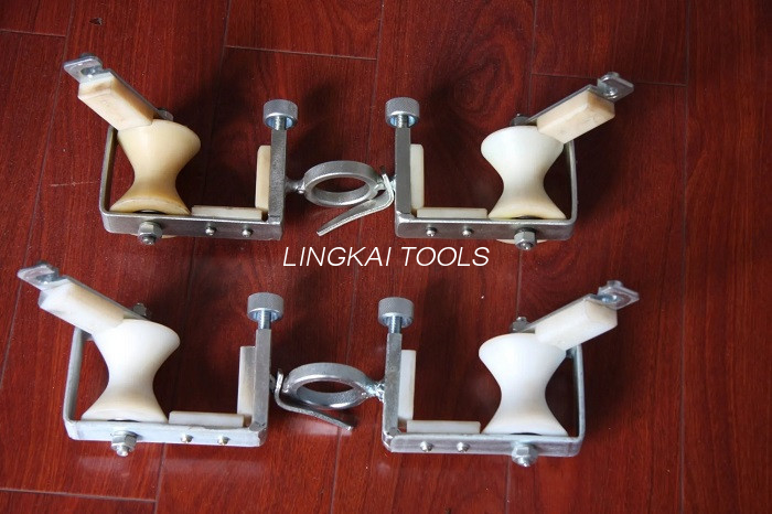 OPGW Installation Tools Live Line Double fasciculo Support Rollerus SH2