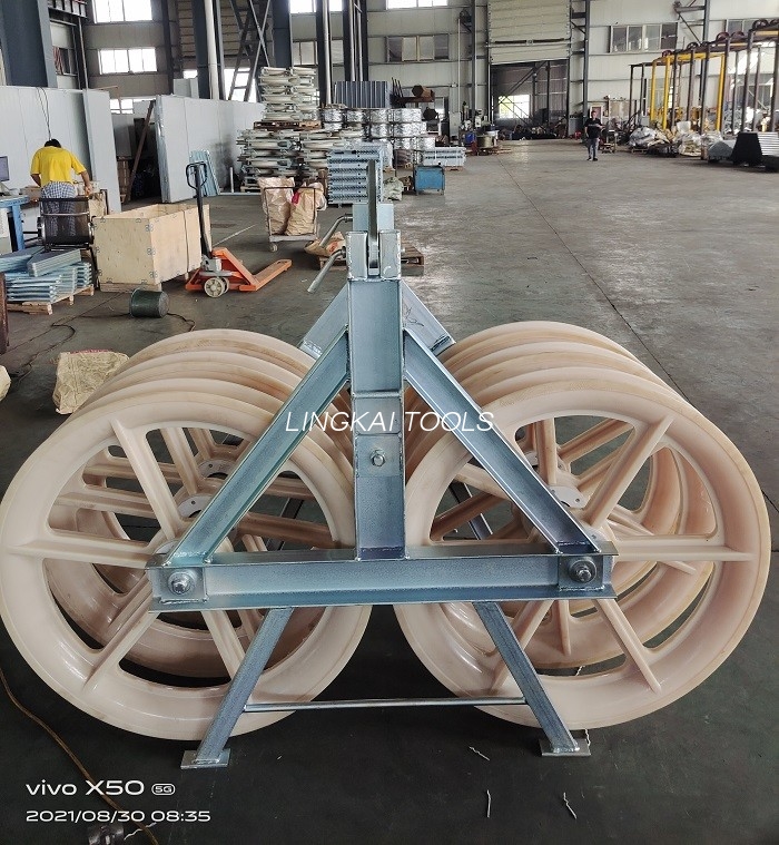 Tandem Sheaves Pulley obstruit enim Missa II aut III conductores