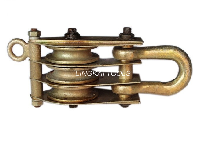 10KN Tacle Turris Erectio Tools Tres Currus Steel levato pro erigendis poli