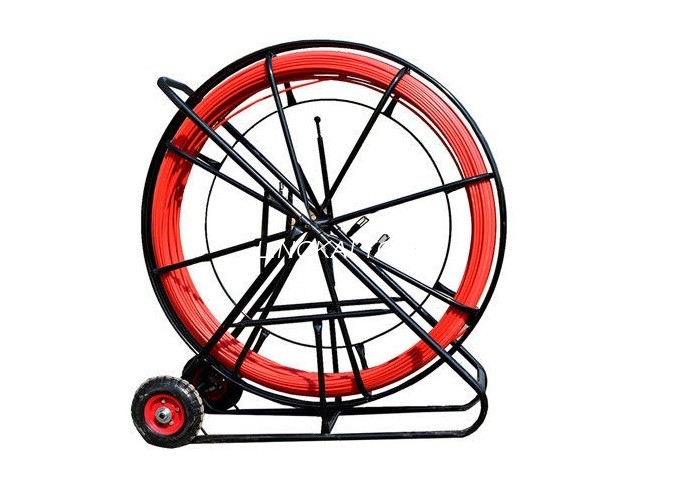 13 Mm Diameter Traceable Fibreglass Cable Duct Rodder For Power Engineering