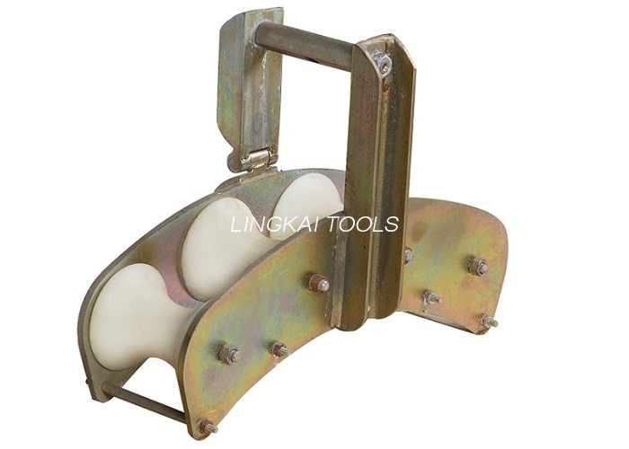 R570 Mm Fibra Optica Instrumenta Quattuor Rotae Structure OPGW Stringing Clausus