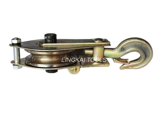 Single Sheave Turris Erection Tools, Steel Trochleae Clausus elevatio / Hoisting
