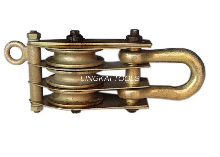 15T Gravis Pietas Steel Snatch Hoisting Tacle enim caput linea Construction