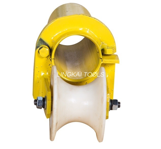Lockable Underground Cable Tools , 4.3 KG Weight Cable Ground Roller
