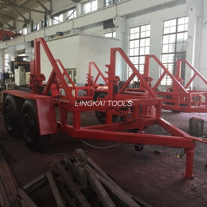 12 Ton Underground cable Tools Cable Trailer For Underground Site