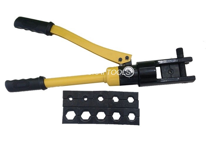 Securus operatum filum Hydraulicum Crimper Tutus Crimping Cuprum / Aluminium Lugs