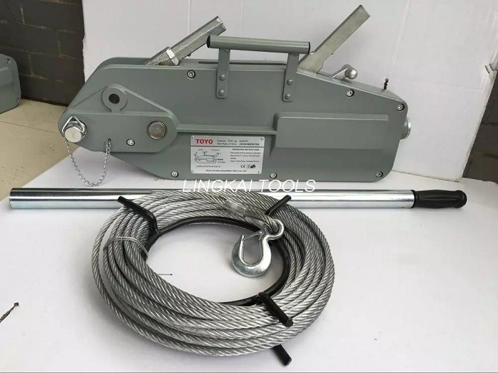 Tirfor Steel filum funem Hand Winch Hoist Winch pro Elfmuth