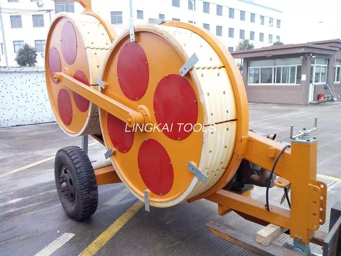 Funiculos filum HYDRAULICUS Potentiae Lineae Stringendi Equipment  Cum MC Nylon Bull Rota
