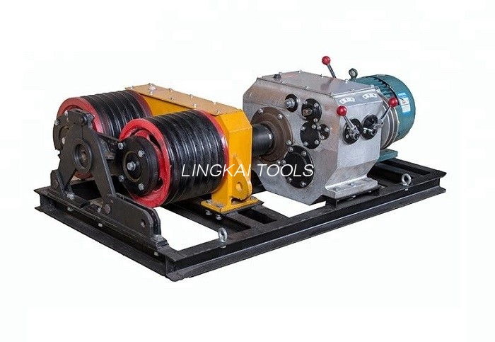 Geminus Capstan Mortor 5 Ton Winch 50KN Power Construction With Electric Engine