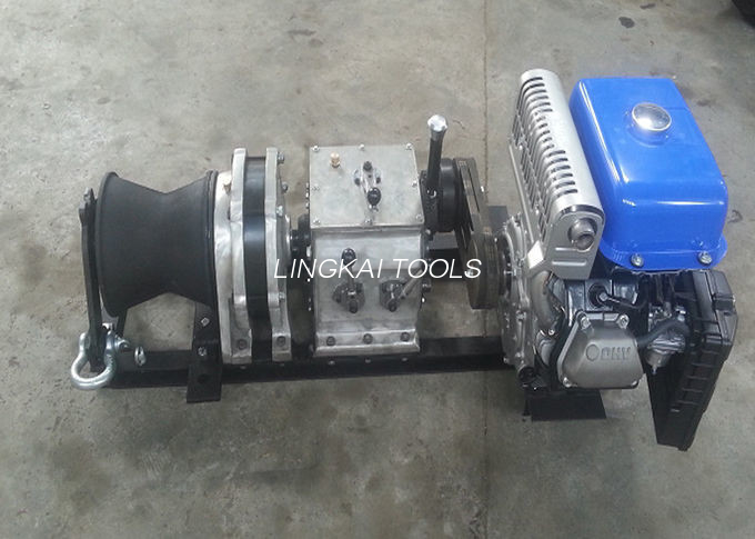 V ton gasoline engine funem Winch Puller, nectunt funem trahens WINCH in constructione linea