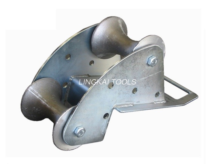 Cable pono Guide Rollerus cable Bend Roller Manhole plumbum in cable Rollerus