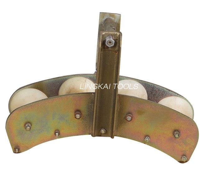 Quattuor Rotae Quadrantis Block Combinatae quaevis Type Quadrantis Trochleae pro OPGW, 10KN Rated Lond