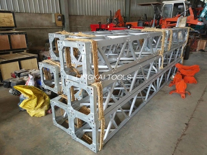 Aluminium Alloy A figura cancellos laqueum Pole Derricks enim instruitur turres