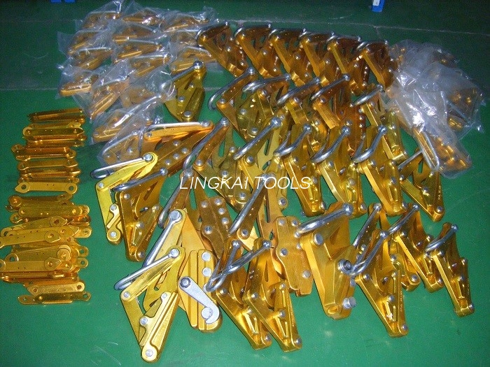 CE Approbata Turris Erection Tools Aluminium Alloy Conductor Gripper cable Clamps