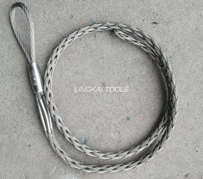 ISO Standard Optical Fiber Cable Tools OPGW cable trahens Grips cable Mesh Sock