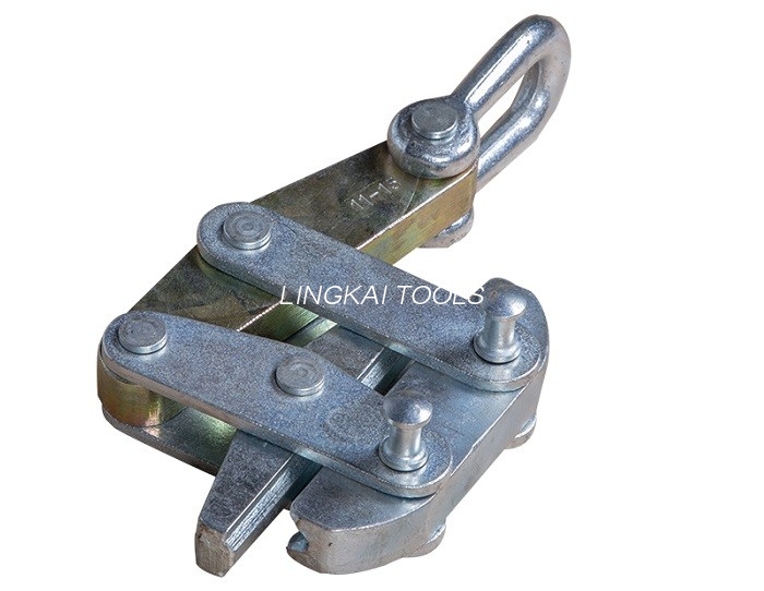 11-15mm Steel Funis Basic Construction Tools Anti Twist Steel Rope Gripper 50KN