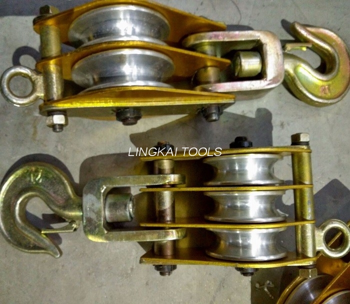 2 Ton Aluminium Sheave Hosting Tackle / Aluminium Rota Snatch Block 2.9KG