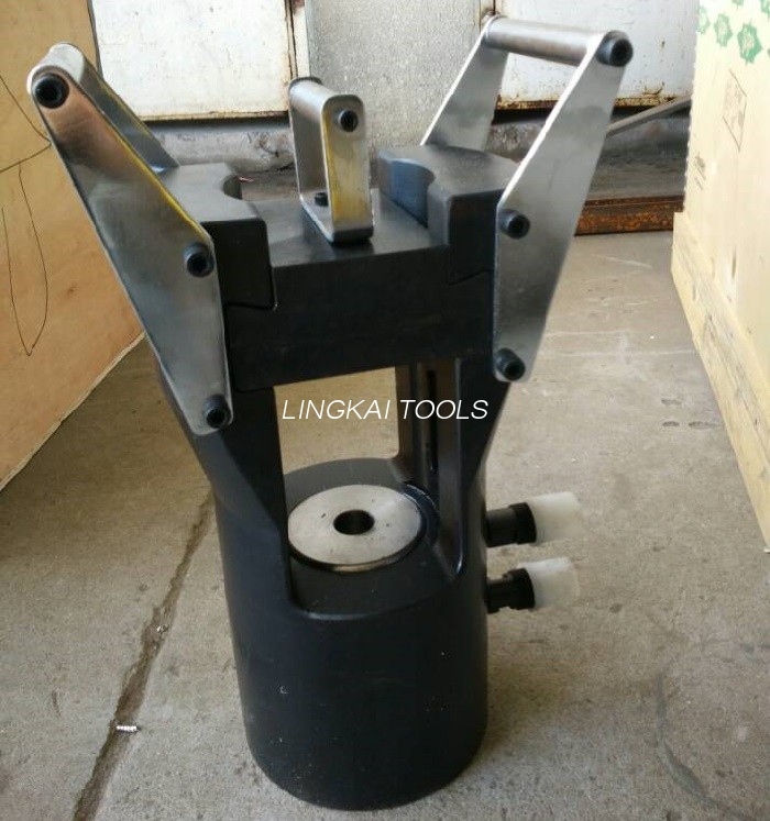 1250KN Wire Rope Hydraulic Compressor 24mm Plaga Crimping 14-76mm Terminals