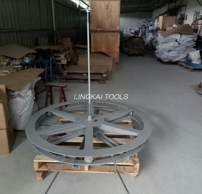 String Construction Steel Cable Drum Sta 800mm Diamete 3000KN Rated Load