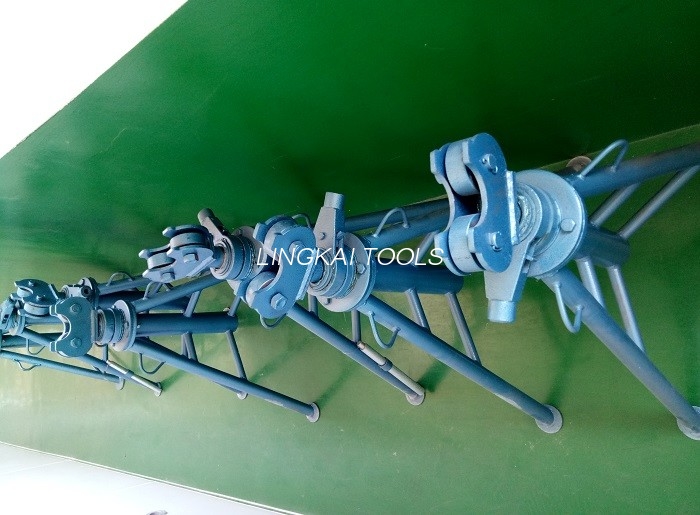 Screw Type cable ponere Equipment, Wire payoff sta Cum I Ton 3 Ton 5 Ton Rated Lond