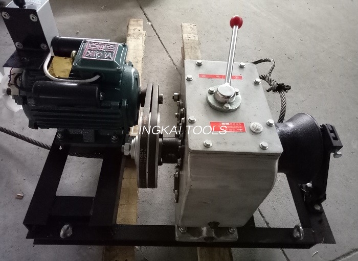 220v 380v 3 Ton Electrical Wire Puller / Cable trahere Tools For Power Construction