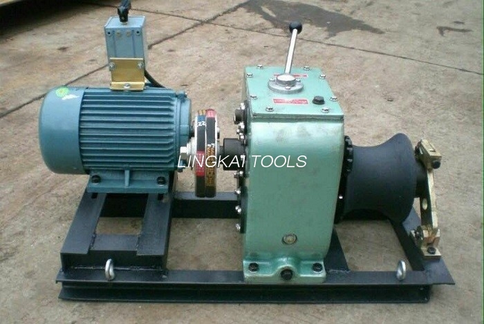 Linea Construction Tool 3 Ton Cable Winch Puller Cum 3KW Electromotor
