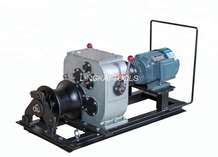 50KN 380V Electric cable Pulley Machina / Filum trahens Tools 3 Anni Warantum