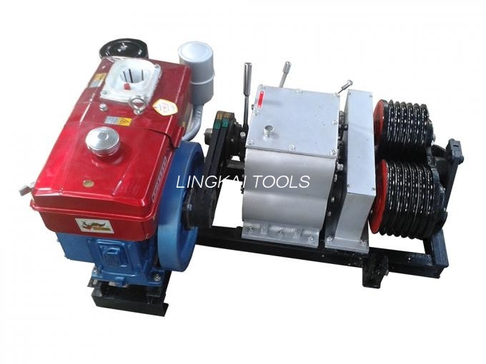Gasoline Cable Winch Puller Cable Drum Winch Cum Duo Drum JJM-5SQ