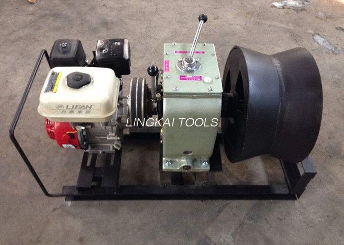 Celeritate Gas Engine cable Winch Puller Hoisting Winch in Line Site