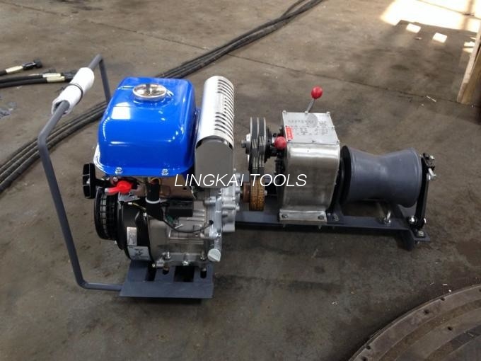Virtutis efficientis Puller Winch / 5 Ton Cable Winch Threading Machina Power Construction