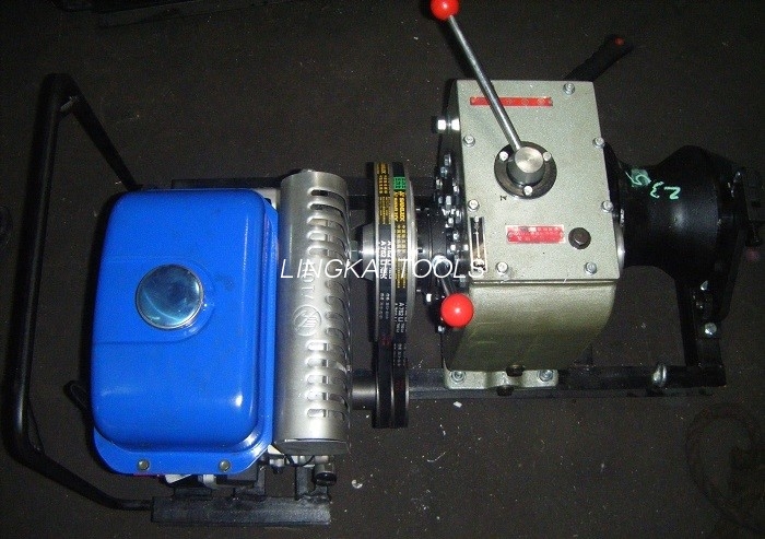 200kg EXILIM Cable Pulley Machina Gasoline / Petrol Powered Winch 5 Ton