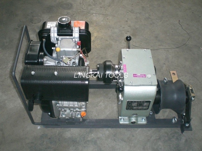 Line Construction cable Winch Puller 3 Ton Force Cum Single Capstan