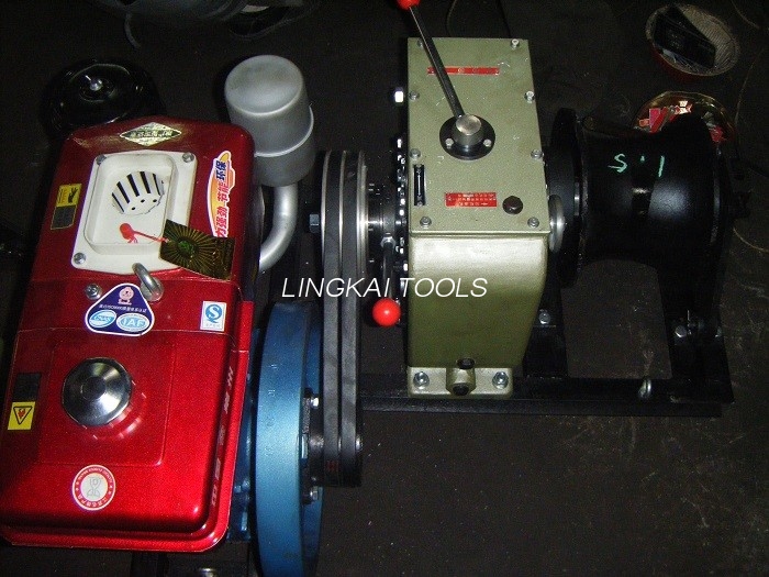 4.41kw Power Cable Puller Cum 6.6hp Diesel Engine 168kg ISO Certification