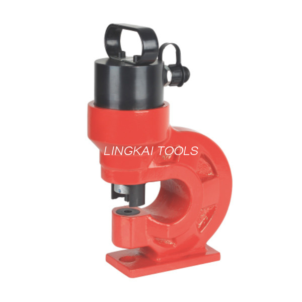 Output 30 Ton Hydraulic Metal Hole Punch 95mm Gutture Diameter High Performance