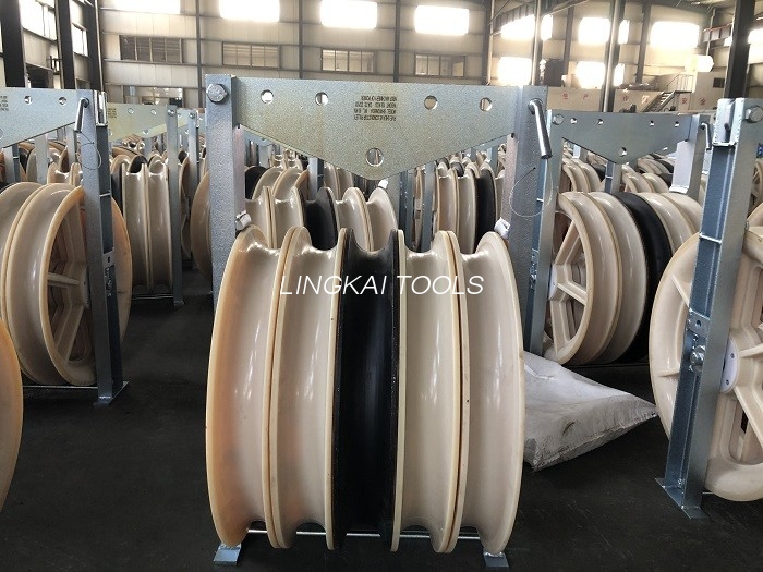 40KN MC Nylon Stringing Conductor Pulley Pro Transmission Line