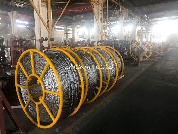 20mm Anti Twisting Ferro filum Funem pro tribus Bundled Conductores Stringing Transmissio Linea