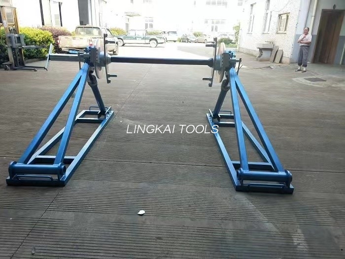 5 Ton 7 Ton Conductor Reel Stat Cum Disc Brake String Equipment