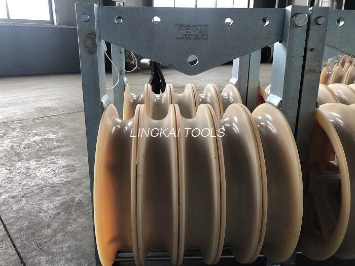 660 Mm Large Diameter Currus Sheaves Bundled Wire Conductor Pulley Stringing Block