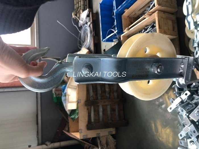Sedens et pendens Type Dual-Usus Conductor Wire Funem Pulley Stringing