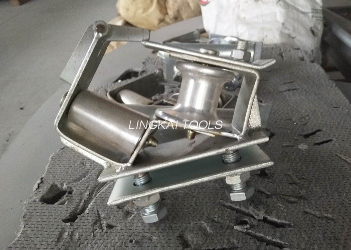 Aluminium Rota Nylon Sheave Fixa Polo Pro Conductor